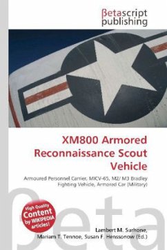 XM800 Armored Reconnaissance Scout Vehicle