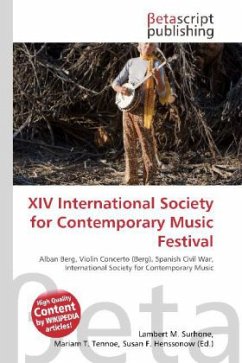 XIV International Society for Contemporary Music Festival