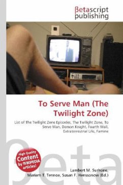 To Serve Man (The Twilight Zone)