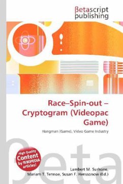 Race Spin-out Cryptogram (Videopac Game)
