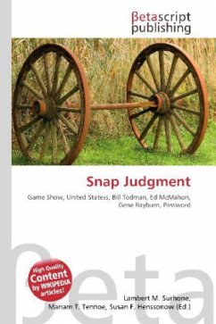 Snap Judgment