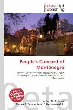 People's Concord of Montenegro