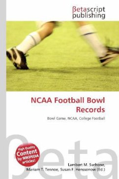 NCAA Football Bowl Records