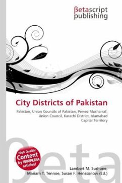 City Districts of Pakistan