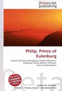 Philip, Prince of Eulenburg