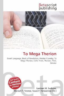 Cover To Mega Therion