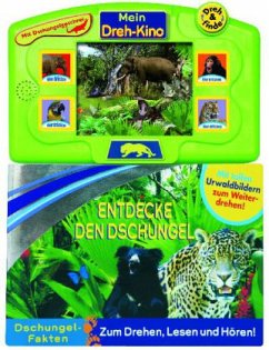 Cover Mein Dreh-Kino: Entdecke den Dschungel, m. Soundeffekten