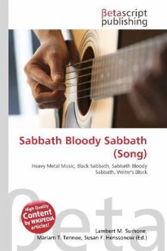Sabbath Bloody Sabbath (Song)
