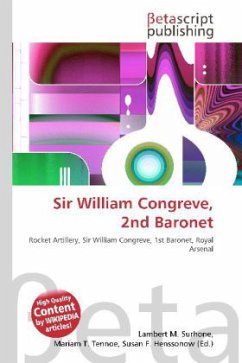 Sir William Congreve, 2nd Baronet