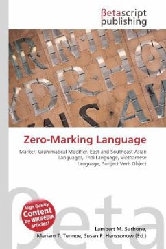 Zero-Marking Language