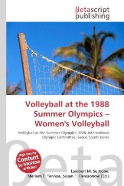 Volleyball at the 1988 Summer Olympics - Women's Volleyball