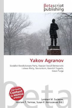 Cover Yakov Agranov