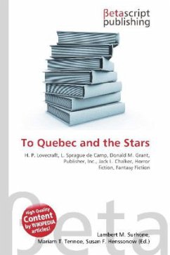 To Quebec and the Stars