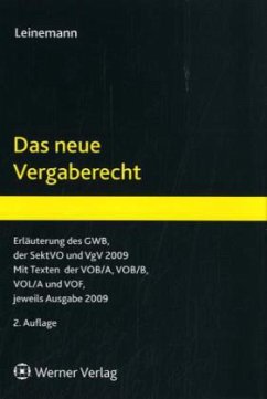 Cover Das neue Vergaberecht