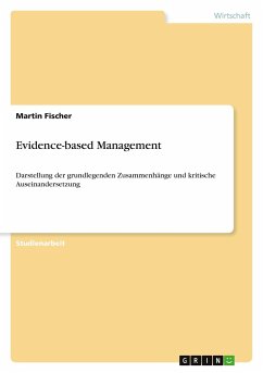 Evidence-based Management - Fischer, Martin