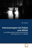 Interessentypen bei Polizei und Militär Interessentypen bei Polizei und Militär