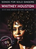 Songs for Solo Singers - Whitney Houston, w. Audio-CD