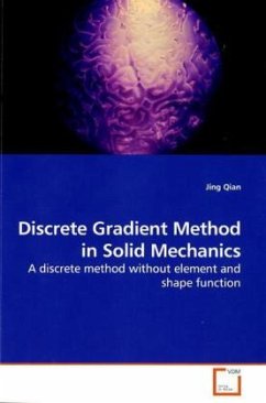 Discrete Gradient Method in Solid Mechanics