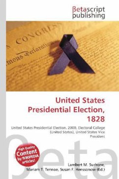 United States Presidential Election, 1828