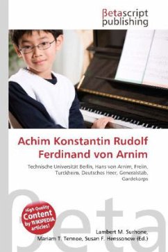Achim Konstantin Rudolf Ferdinand von Arnim
