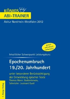 Epochenumbruch 19./20. Jahrhundert, Abitur Nordrhein-Westfalen 2012