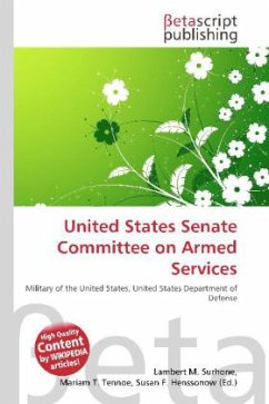 United States Senate Committee on Armed Services