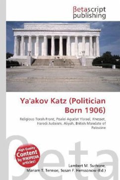 Ya'akov Katz (Politician Born 1906)