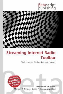 Streaming Internet Radio Toolbar