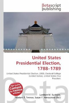 United States Presidential Election, 1788 - 1789