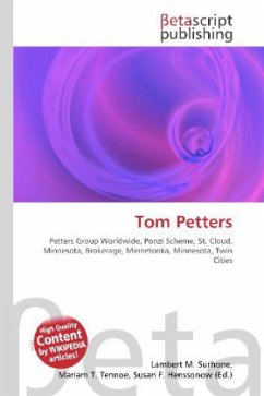 Cover Tom Petters