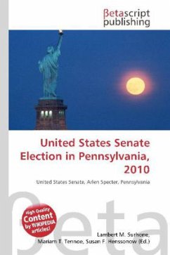 United States Senate Election in Pennsylvania, 2010