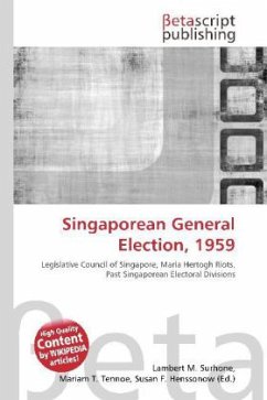 Singaporean General Election, 1959