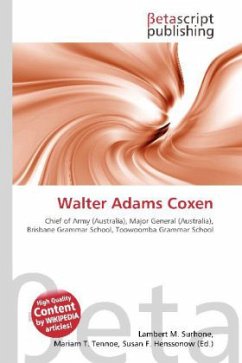 Walter Adams Coxen