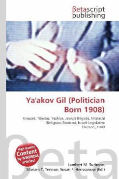 Ya'akov Gil (Politician Born 1908)