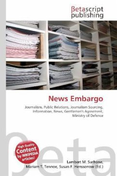 News Embargo