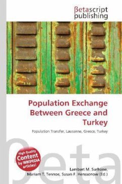 Cover Population Exchange Between Greece and Turkey