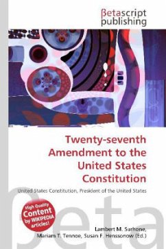 Twenty-seventh Amendment to the United States Constitution