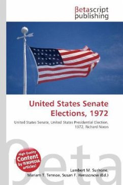 United States Senate Elections, 1972