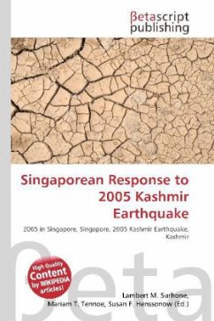 Singaporean Response to 2005 Kashmir Earthquake