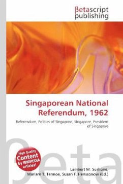 Singaporean National Referendum, 1962