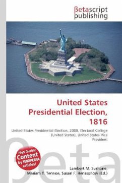 United States Presidential Election, 1816