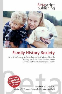 Cover Family History Society