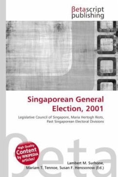 Singaporean General Election, 2001