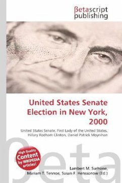 United States Senate Election in New York, 2000