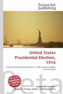 United States Presidential Election, 1916