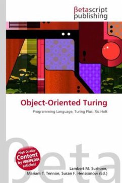 Object-Oriented Turing