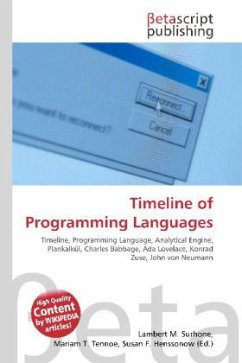 Timeline of Programming Languages