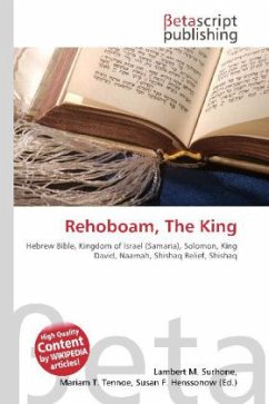 Rehoboam, The King