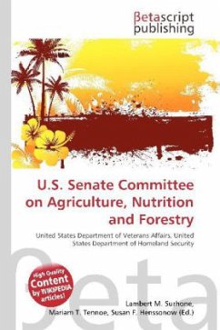 U.S. Senate Committee on Agriculture, Nutrition and Forestry