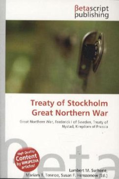 Treaty of Stockholm Great Northern War